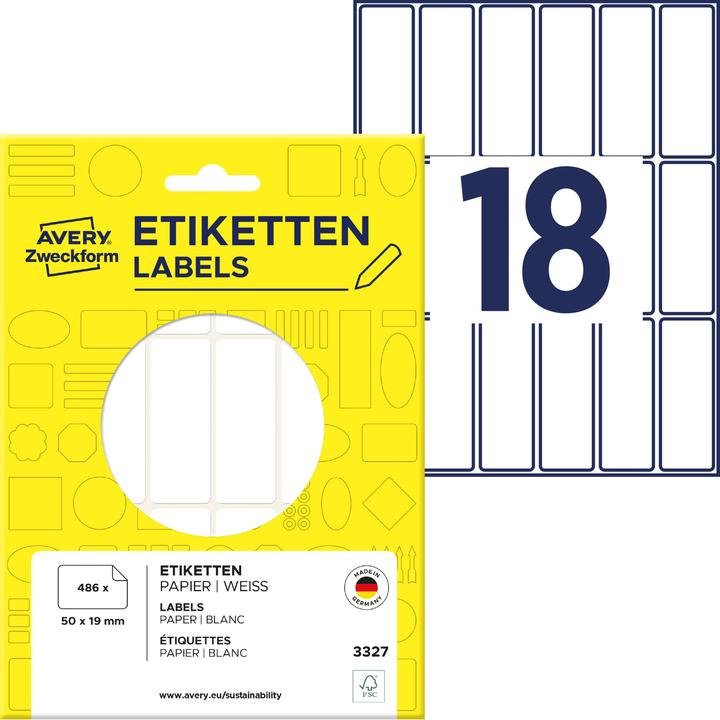 Image du produit Avery Étiquettes universelles