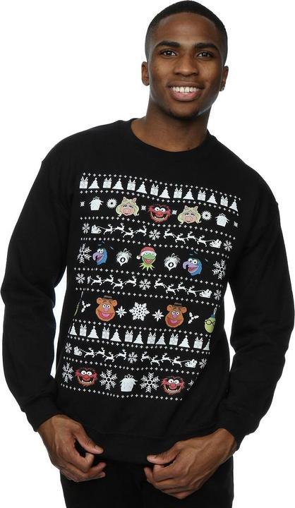 Produktbild Disney The Muppets Christmas Heads Sweatshirt (M)