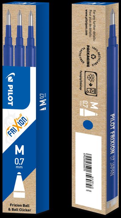 Immagine prodotto Pilot FriXion Set di ricarica à 3 (Mine di ricambio, Blu, 0.70 mm)