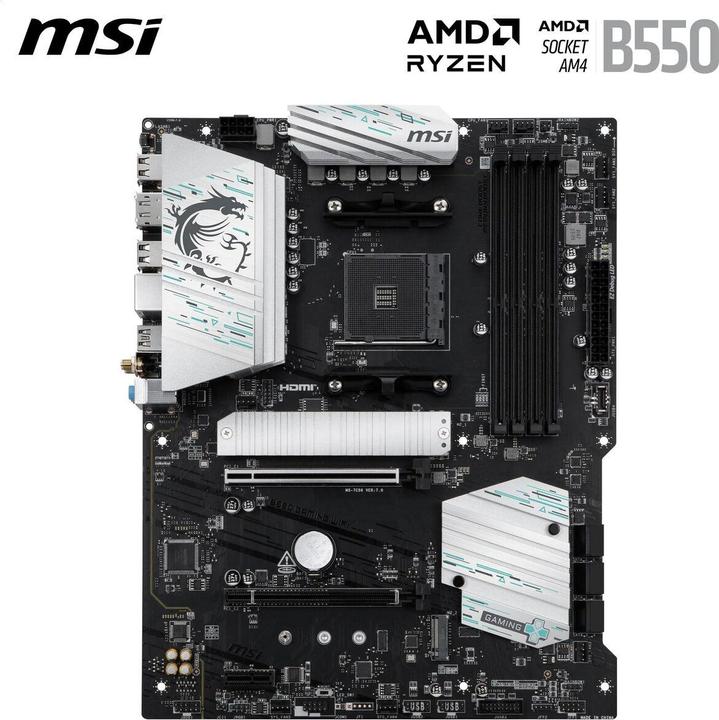 Image du produit MSI MPG B550 Gaming Plus (AM4, AMD B550, ATX)