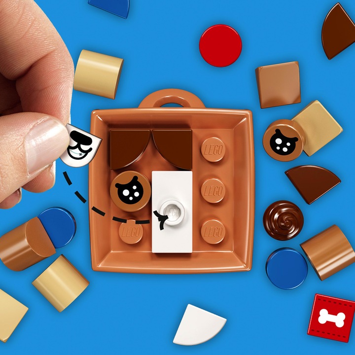 Produktbild LEGO Taschenanhänger Hund (41927, LEGO Dots)