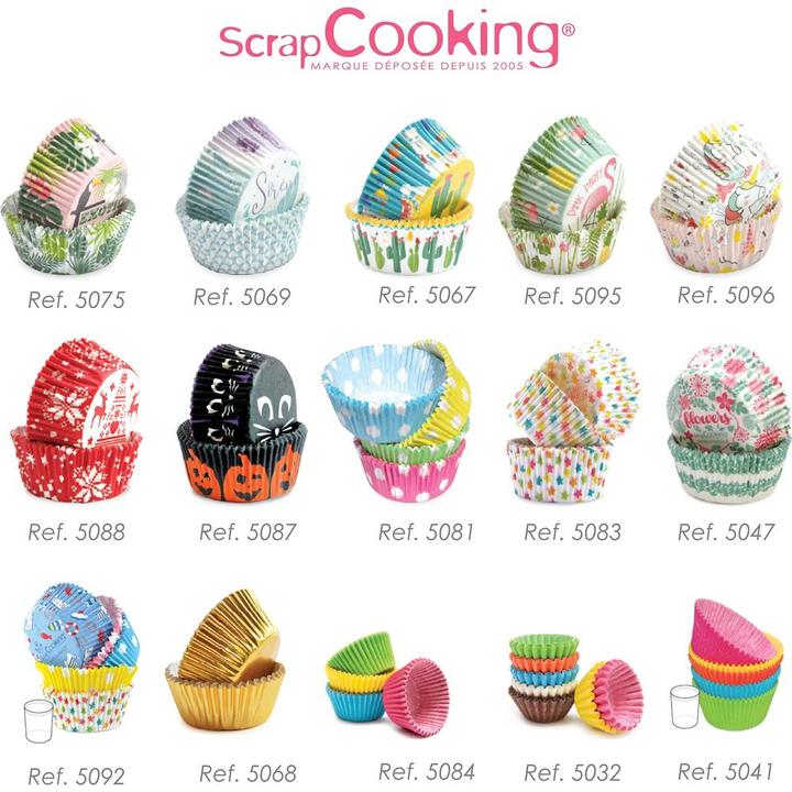Image du produit ScrapCooking Papierförmchen diverse (5 cm)