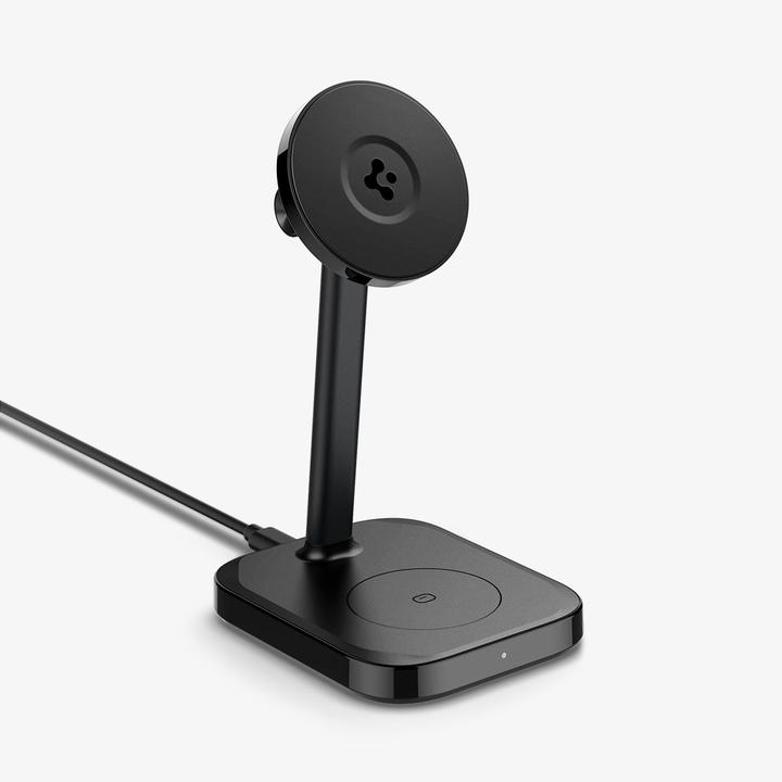 Image du produit Spigen ArcField MagSafe Wireless Charger 2-in-1 Qi2 15W black (15 W)