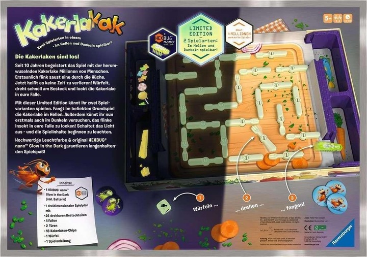 Produktbild Ravensburger Kakerlakak Glow in the dark (Deutsch)