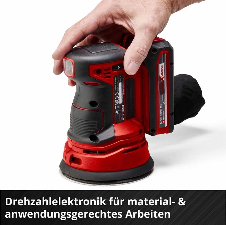 Actual product image Einhell TE-RS 18 Li (Eccentric grinder)