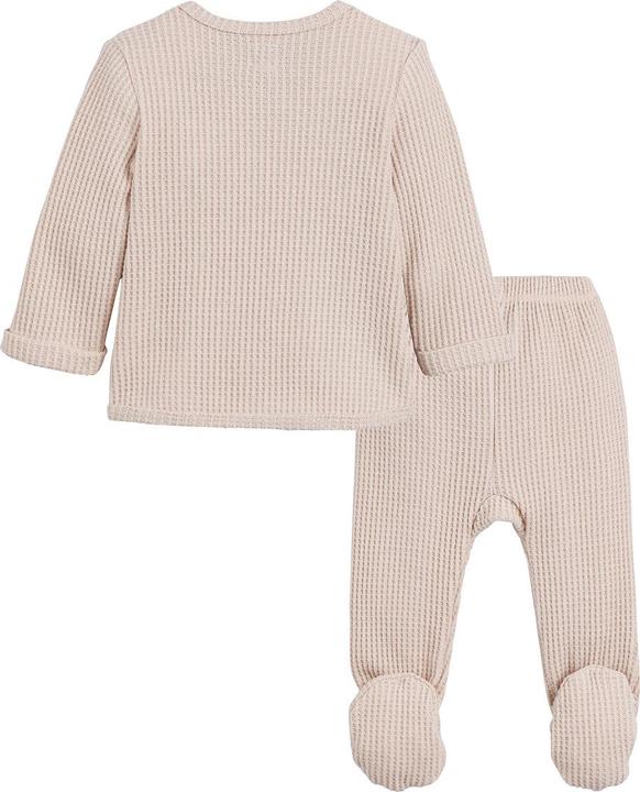 Actual product image La Redoute Collections 2-piece set consisting of jacket and trousers with feet (60)