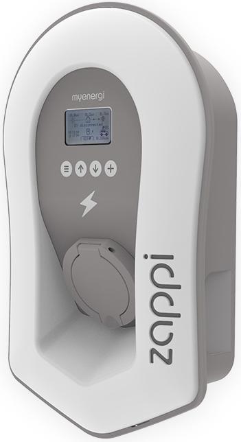 Actual product image Myenergi ZAPPI-2H22UW-T ZAPPI-2H22UW Wallbox with Hub (Type 2, 22 kW)