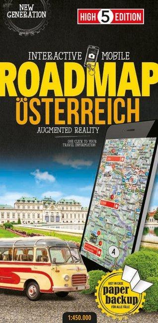 Produktbild High5 Strassenkarte Österreich 1:500 000