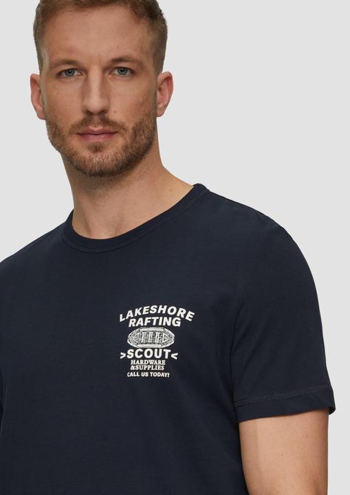 Produktbild S.Oliver T-Shirt Baumwollshirt mit Frontprint (S)