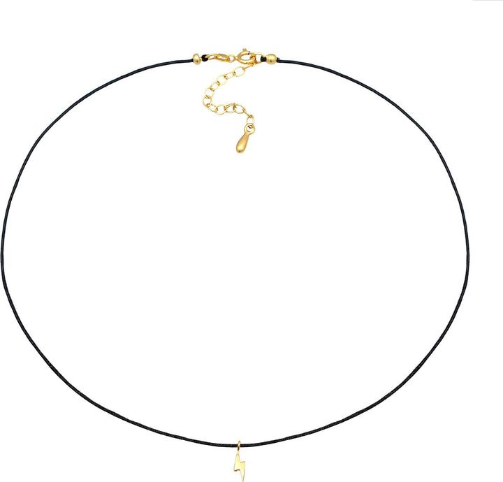Immagine prodotto Elli Collana Choker Saetta Nylon Catena Argento 925 (Argento 925, Nylon, Nessuna pietra, 36 cm)