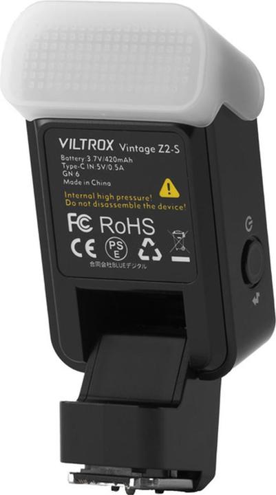 Actual product image Viltrox Vintage FLASH Z2 (Plug-on flash, Canon)