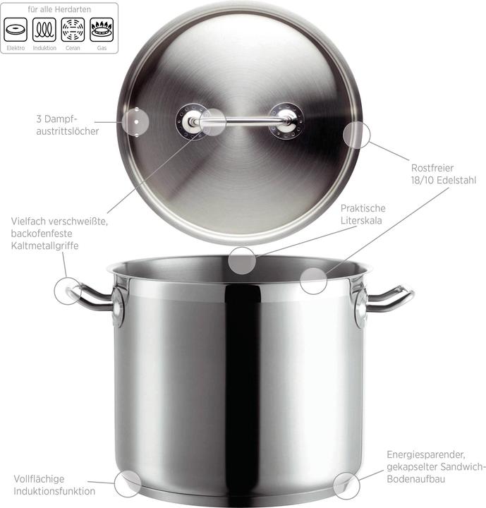 Productafbeelding Mäser Professioneel (28 cm, Steelpan, Roestvrij staal)
