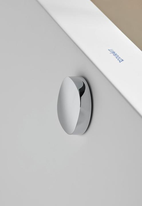 Actual product image Duravit QUADROVAL waste/overflow fitting chrome (Overflow set)