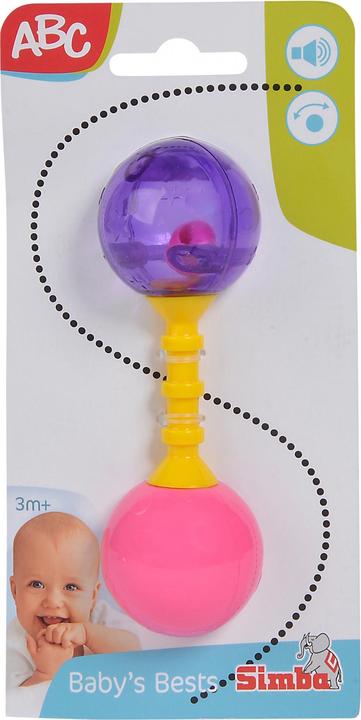 Productafbeelding Simba Dickie Vertriebs GmbH ABC Eerste rammelaar, Sort