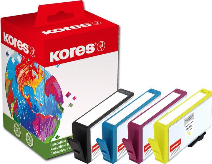 Produktbild Kores Tinte kompatibel CMYBK Orig.Nr. J3M82AE KOR (BK, Color)