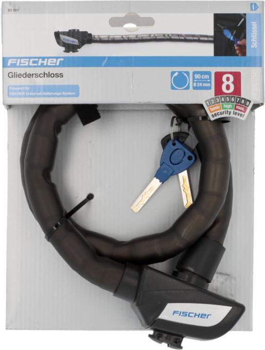 Actual product image Fischer Link lock 85861 Black S (90 cm)