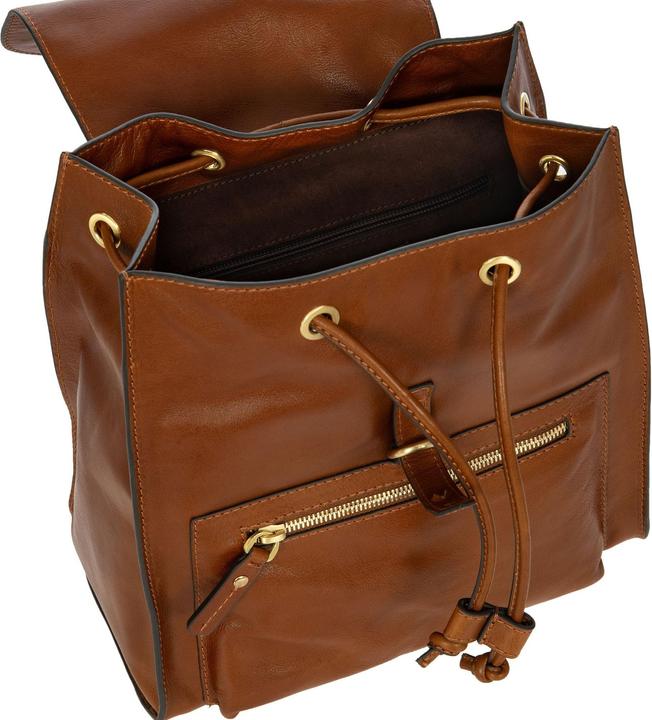 Actual product image Brics Volterra City Backpack Leather 30 cm
