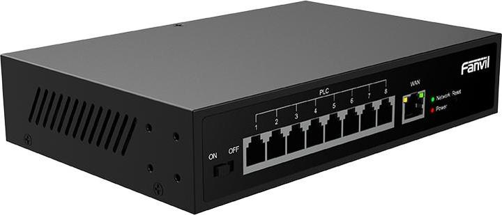 Actual product image Fanvil PN8 2-Wire PoE Switch (8 ports)