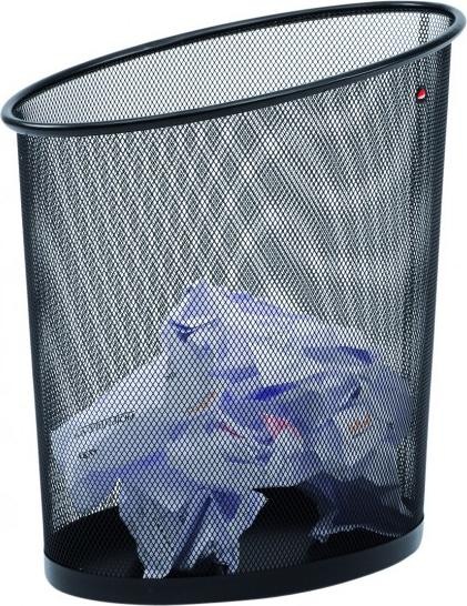 Produktbild Alba Altpapierkorb mesh, 20 l, schwarz (18 l)