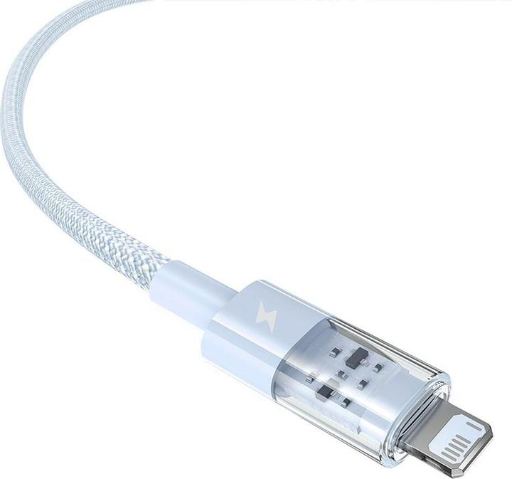 Produktbild Baseus Gem USB zu IP 2.4A Schnellladekabel 1 m Blau (1 m)