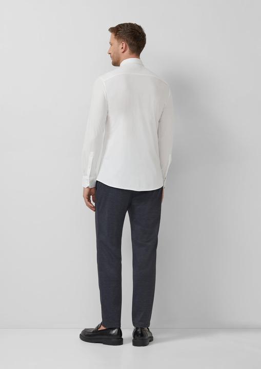 Immagine prodotto s.Oliver Hemd Tailored Fit: Elegantes Langarmhemd aus Edeljersey (44)
