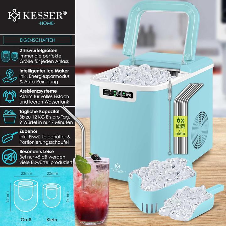 Produktbild Kesser Eiswürfelbereiter mit 2,2L Tank und LED-Display
