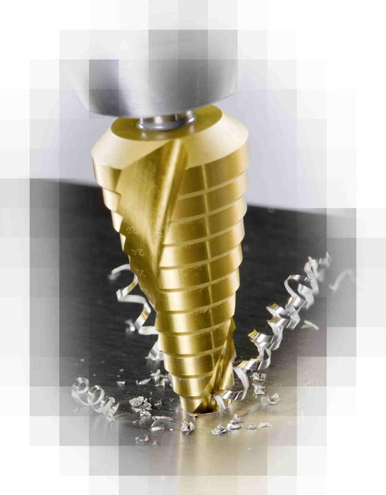 Actual product image Alpen HSS-ECo step drill size 2 Ø 4-20 (4.0 - 20.0 mm)