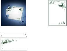 Actual product image Sigel Christmas Forest (90 g/m², A4)