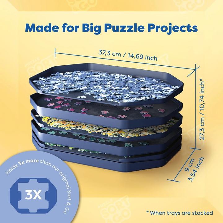 Immagine prodotto Ravensburger Puzzlezubehör - Deluxe Sort & Go (3000 pezzi)