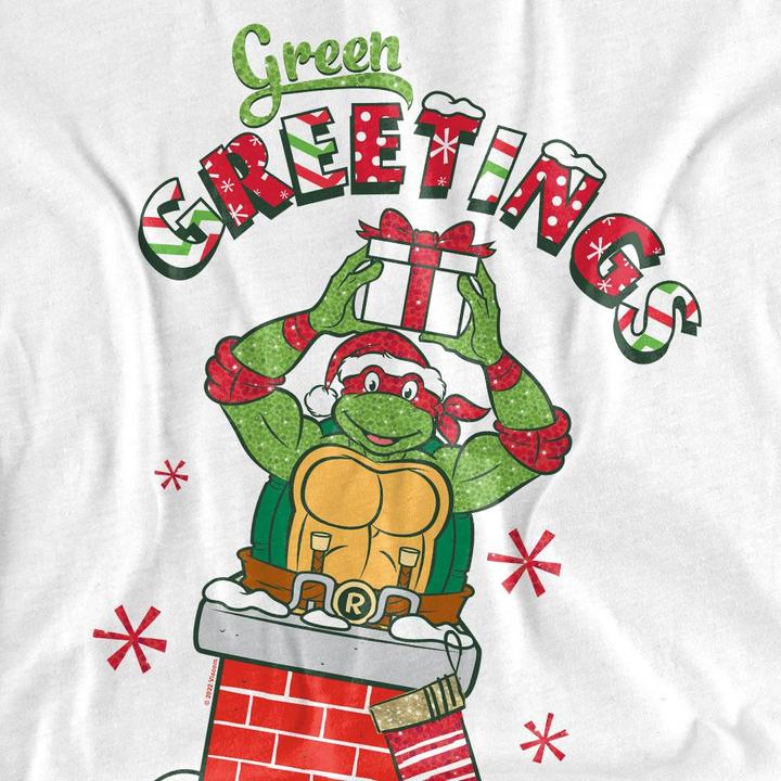 Produktbild Teenage Mutant NT Green Greetings TShirt (S)
