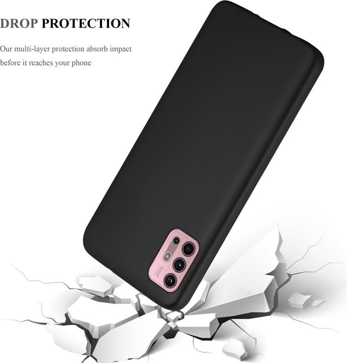 Produktbild Cadorabo TPU Matt Metallic Hülle (Motorola Moto G10, Motorola Moto G30)