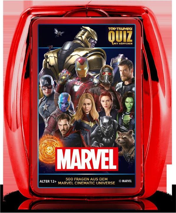 Actual product image Winning Moves Marvel: Top Trumps Quiz - Version EN (German)