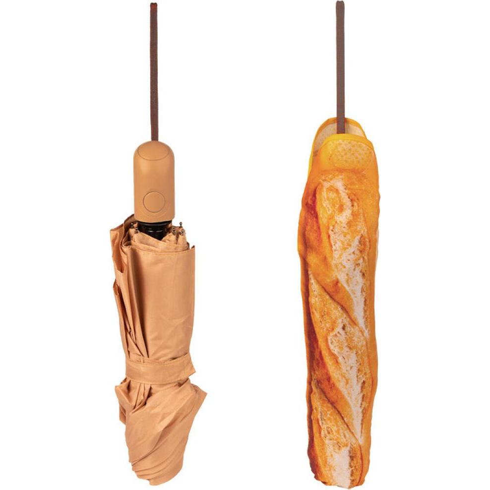 Kikkerland, Unisex, Ombrello, Baguette Umbrella, Multicolore