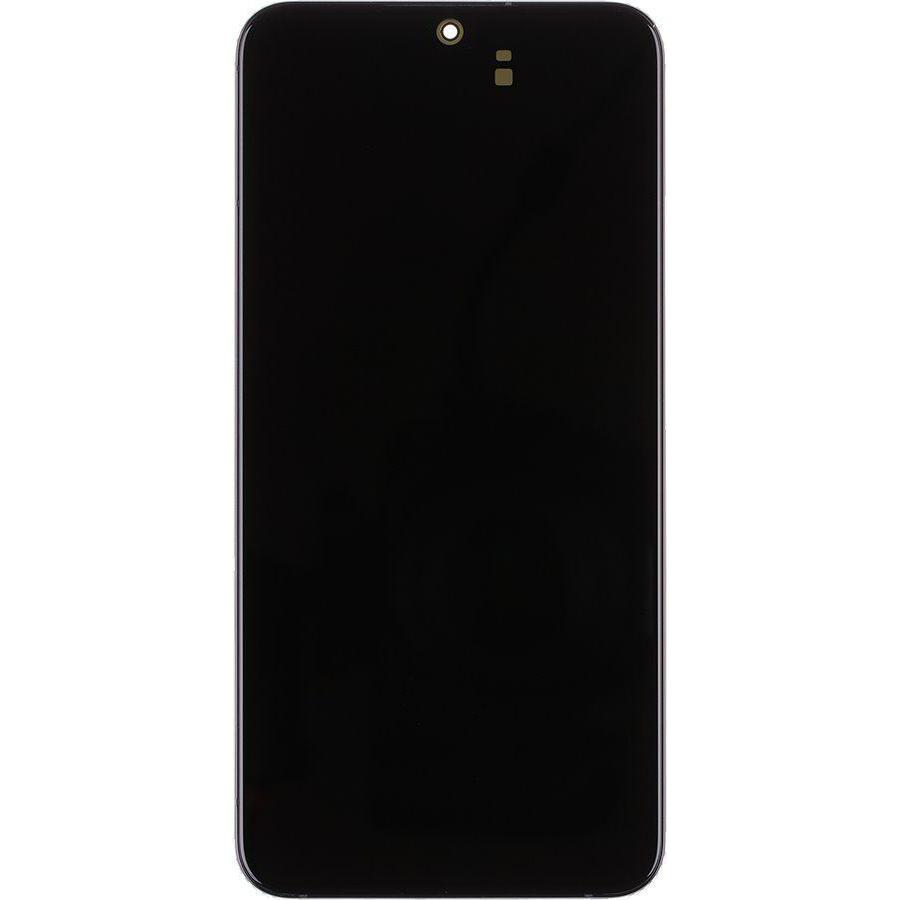 Samsung LCD-Display +Touch-Einheit + Frontcover S906B Galaxy S22+ Phantom Black (Service Pack) (Disp
