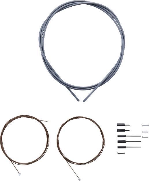 Actual product image Shimano Road shift cable set polymer coated