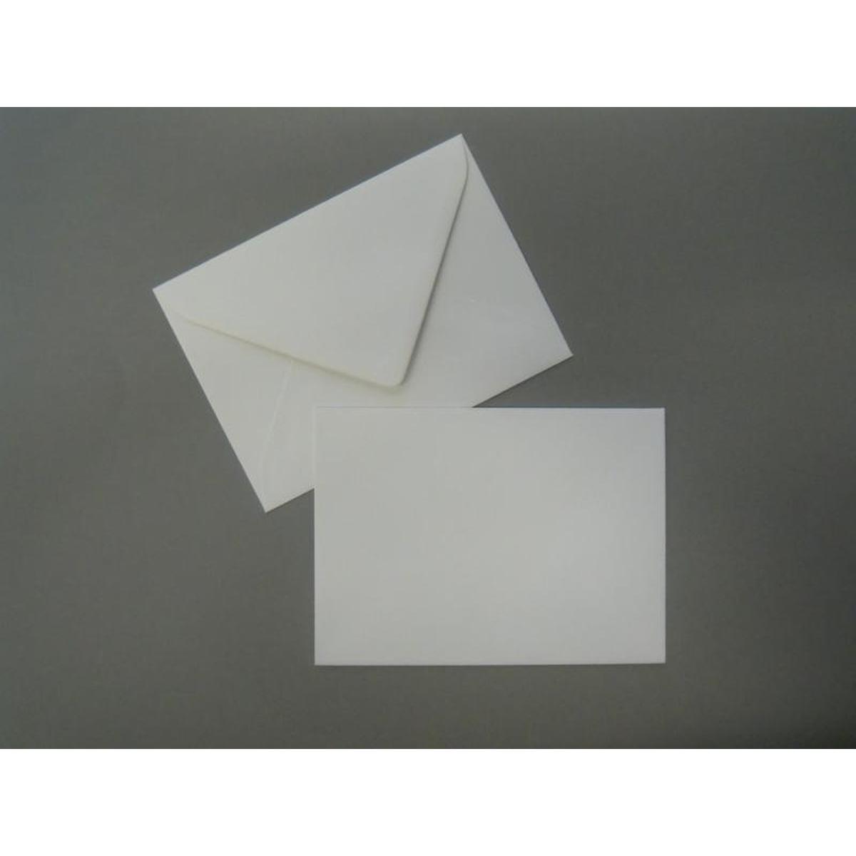 Thumbnail - Blanke, Briefumschlag, Briefumschläge 120x165mm 120g/qm gummiert VE=100 Stück weiss (100 x)