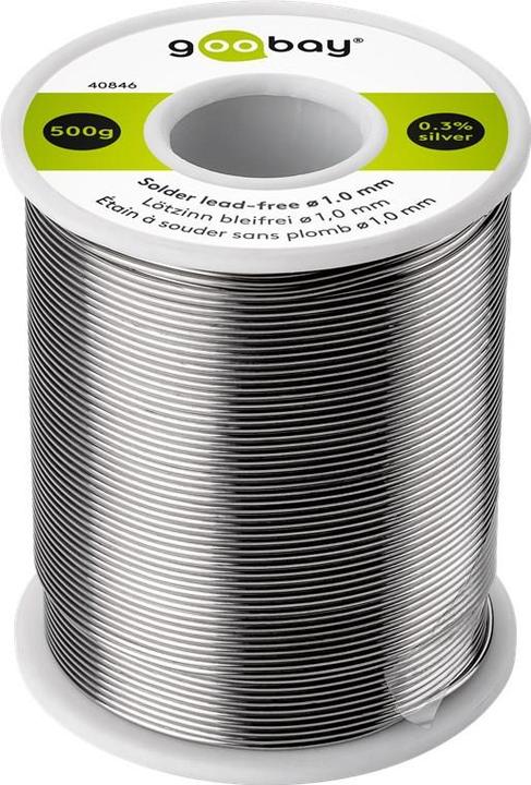 Goobay Professional solder lead-free, ø 1.0 mm, 500 g (Solder)