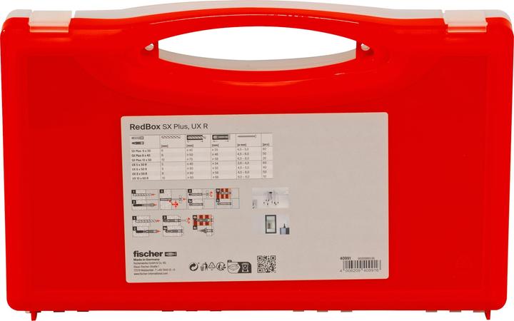 Image du produit Fischer Red-Box SX Plus / UX (290 pcs)