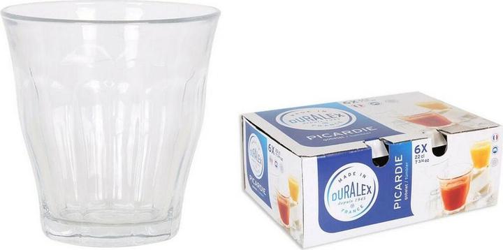 Actual product image Duralex Glas Picardie,6 stk/pk (0.20 l, 6x)