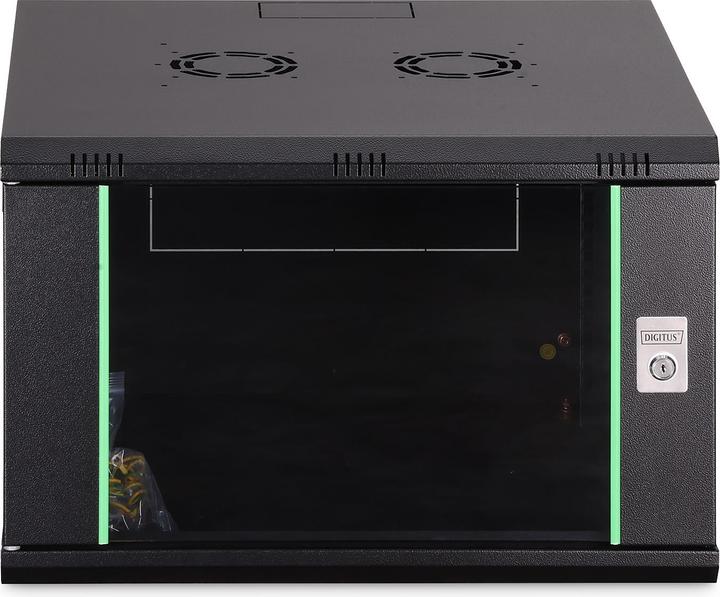 Actual product image Digitus Wall Mounting Cabinets Dynamic Basic Series - 600x600 mm (WxD) (7 RU, 19 inch rack)