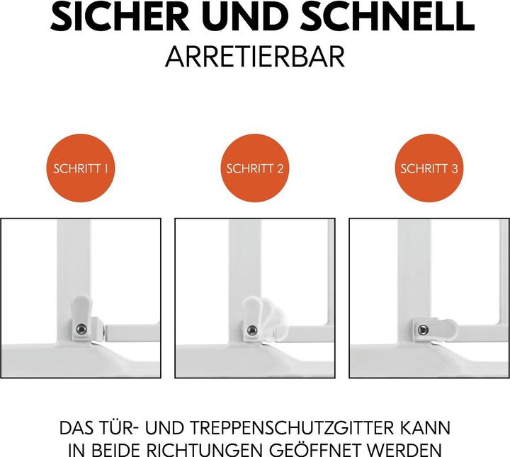 Produktbild Hauck Clear Step 2 White (75 - 80 cm)