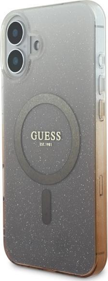 Produktbild Guess GUHMP16MHGRCELW iPhone 16 Plus 6.7" brązowy/brown hardcase IML Glitter Gradient MagSafe (Apple iPhone 16 Plus)