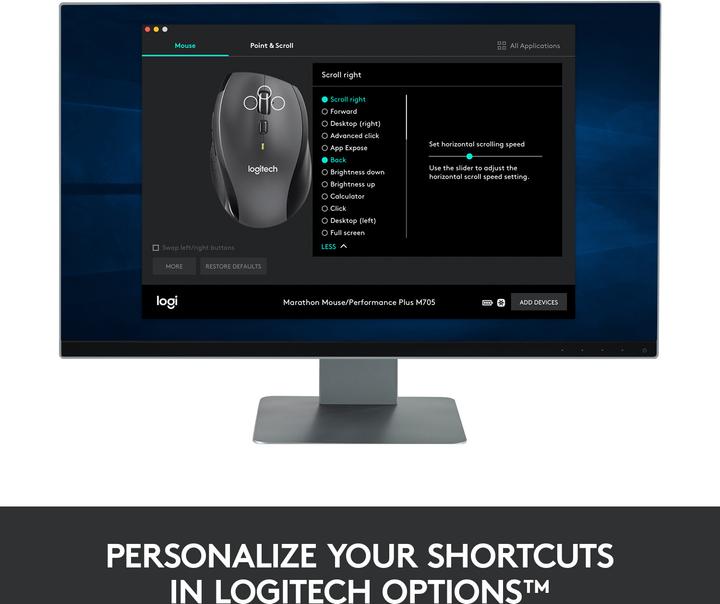 Actual product image Logitech Marathon M705 (Wireless)