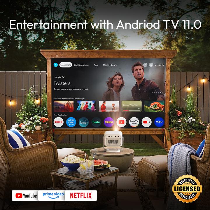 Image du produit Byintek U90 Max Projector (Full HD, 700 lm)