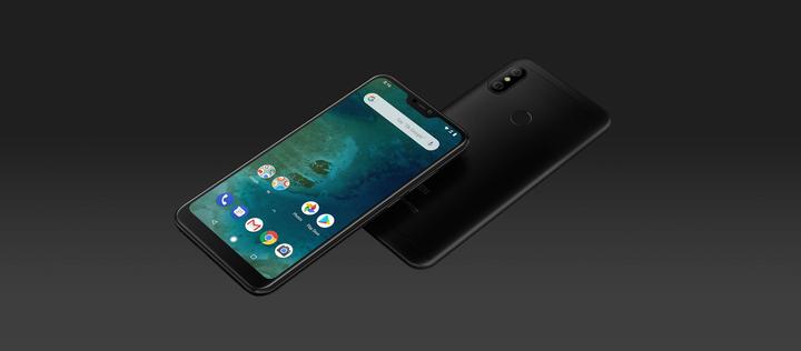 Produktbild Xiaomi Mi A2 Lite (64 GB, Black, 5.84", Dual SIM + SD, 4G)