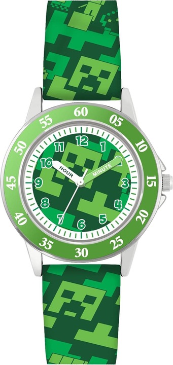 Disney Minecraft Creeper (Analoguhr, 33 mm)