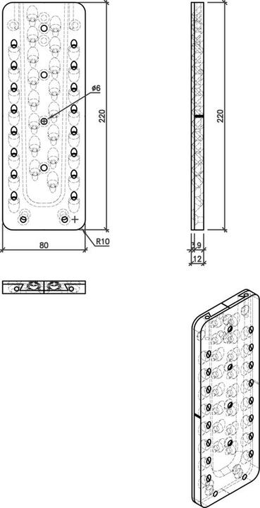 Actual product image Pitzl Wood connector HVP (Suspension connector, 1 pcs.)