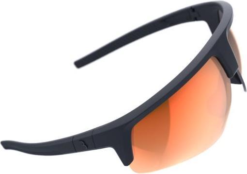 Image du produit BBB Lunettes Comet noir, MLC orange/rouge (des touches d'orange et de rouge, Mat, Noir, MLC)