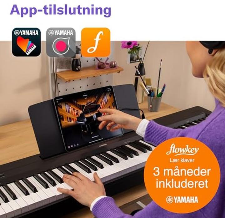 Actual product image Yamaha P-145B (88 Keys)