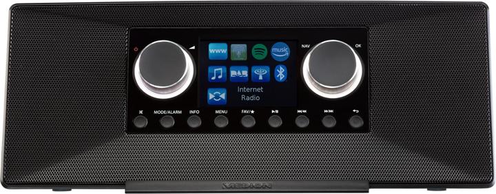 Image du produit Medion P85333 - DAB+ internetradio - Wifi - FM-ontvangst - Zwart (DAB+ DAB, AM, FM, MF, WiFi)